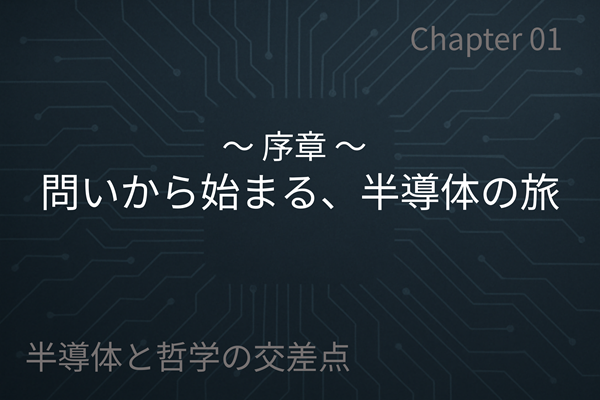 序章：問いから始まる、半導体の旅